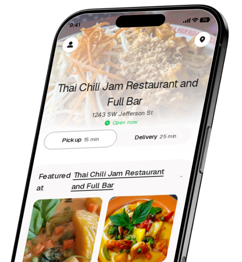 Thai Chili Jam Restaurant and Full Bar app preview