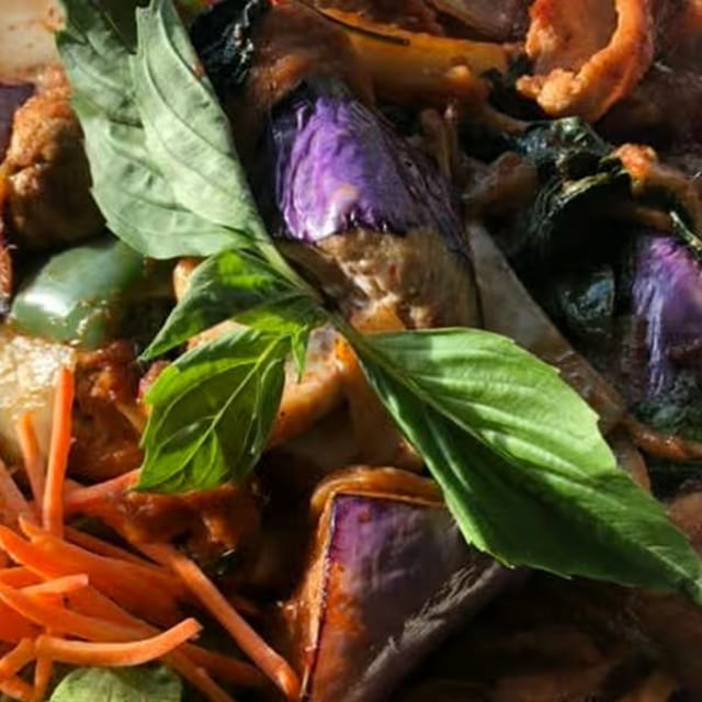 P10. *Pad Eggplant.