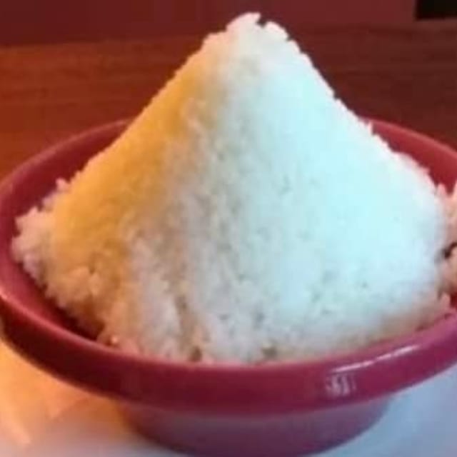 Steamed Rice.